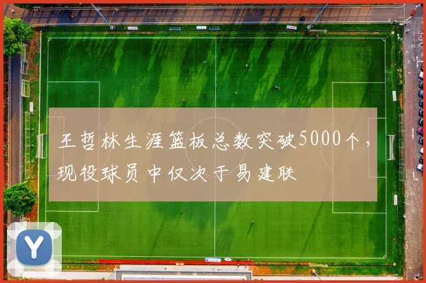 王哲林生涯篮板总数突破5000个，现役球员中仅次于易建联